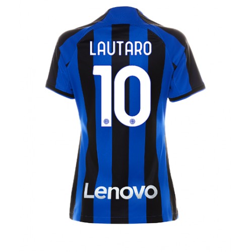 Dres Inter Milan Lautaro Martinez #10 Domaci za Žensko 2022-23 Kratak Rukav